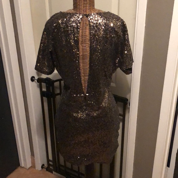 Sexy gold sequin Dress - Picture 5 of 5